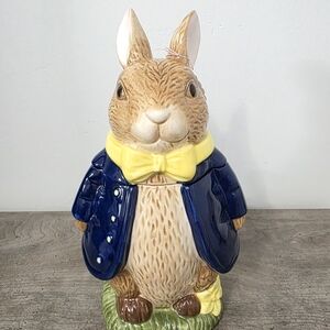 Easter Bunny Peter Rabbit Cookie Jar Canister Easter decor 2026